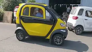 2023 Hot sell Adult 4 Wheel Mini Electric Car for family------- 