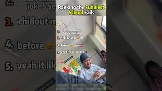Ranking the Funniest School Fails 🎒🤣