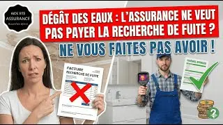 D&eacute;g&acirc;t des eaux : Qui doit payer la recherche de fuite ? (Assurance ou Vous ?) - Aide BTS Assurance