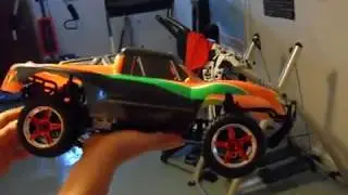 Exceed RC nitro rally monster RTR 1/10 truck unboxing and review