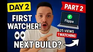 FIRST WATCHER on My AI Website Auction! 🚨 (What I&rsquo;m Building NEXT - Day 2 Pt. 2)