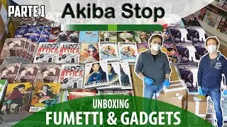 [MEGA-UNBOXING] Parte1 Novità Fumetti e Gadget Aprile & Maggio 2020 - Akiba Stop