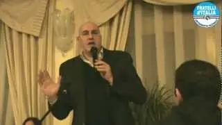 29/1/2013 - GUIDO CROSETTO - FRATELLI d'ITALIA - MONTELUPONE (MC)