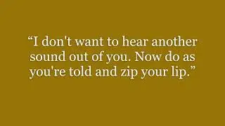 Zip your lip
