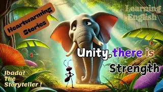 The Brave Ant and the Mighty Elephant:Learn English Through Story! Ibadat The Storyteller