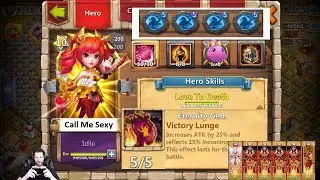 Fully Maxing Out DOVE KEEPER Insane Damage Everywhere Castle Clash