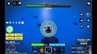 killing my second terror shark in blox fruits