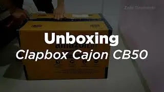 CLAPBOX Cajon CB50 Unboxing