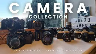 Retro  Camera Treasures: Vintage Canon, Nikon, Olympus Classic Collection