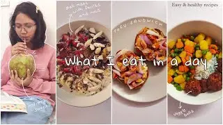 what i eat in a day to feel nourished 🥙 quick & healthy recipes I meal ideas for a busy day I luna