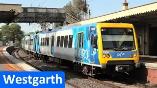 Trains at Westgarth - Metro Trains Melbourne