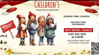 Denver Tamil Church Children's Christmas Celebration