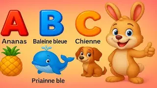 Apprends les lettres et mots français | Learn French Letters & Words