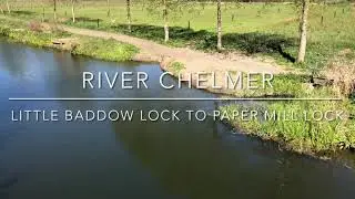 Kayaking the River Chelmer to Paper Mill Lock