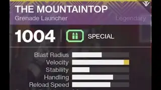 Guide To Easily Get Mountaintop (Destiny 2)