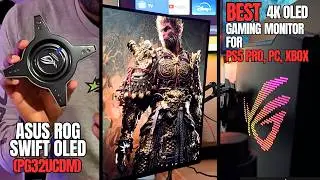 Best 4K OLED Gaming Monitor For PS5 Pro PC & Xbox: Asus ROG Swift OLED PG32UCDM Review