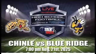 LIVE: Blue Ridge Yellowjackets vs Chinle Wildcats | Arizona 3A High School Football 2025 Full Game