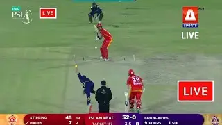 🔴PTV Sports Live PSL Live Streaming HBL PSL Live Match Islamabad United Vs Quetta Gladiator PSL Live