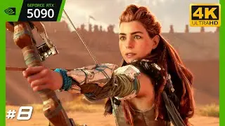 HORIZON ZERO DAWN REMASTERED [#8]: O Cora&ccedil;&atilde;o dos Nora | Gameplay em 4K | RTX 5090 60FPS PT-BR