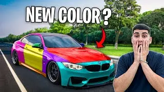We Wrapped My BMW F82 M4 In This Stunning Color (LOOKS AMAZING!)