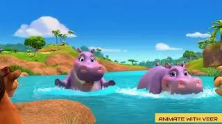 Animated Jungle Party | Animated Animal Party song | Jungle Party | Animals Enjoying in Jungle