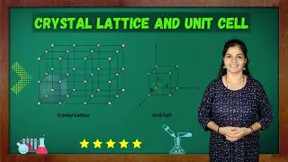 Crystal lattice and Unit Cell | Body Centered,  Face Centered and End Centred Unit Cell