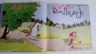 Красная шапочка -голландская сказка с русским переводом. Roodkapje van Nederlands naar Russisch.