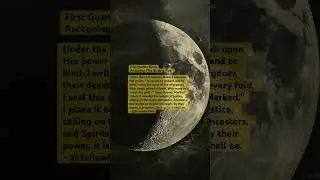 #firstquartermoon #moonmagic #moonrituals #bindingspells #lunarmagic #yellowme1969