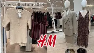 💗H&M WOMEN&rsquo;S NEW💕WINTER COLLECTION SEPTEMBER 2024 / NEW IN H&M HAUL 2024💋🏝️