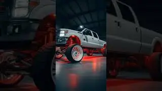 🎶 In the Big Ford Truck🎶#rap #neonlights #CustomFordTruck #liftedford #fordtrucks #countryrap #drill
