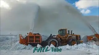 EPIC  Removal Machines & Powerful Snow Blower ! Extreme Fast Snow Plowing snow snow removal