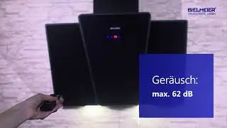 BIELMEIER Dunstabzugshaube BHG 52 (schwarz)