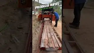 Serraria SANTA FÉ  a  serraria móvel mais inovando adora do mercado ,cortes horizontais e verticais 