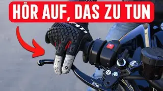 10 Fehler, die jeder Anf&auml;nger macht &ndash; Mach DAS nicht auf dem Motorrad!!