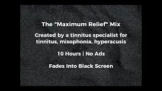Ultimate Tinnitus Masking | Pink & Brown Noise with Gentle Rain | Deep Sleep Sound Therapy