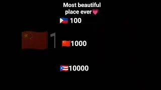 most beautiful place ever 💗 is Philippines 🇵🇭