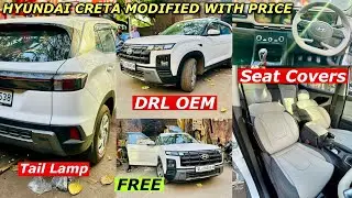 2025 HYUNDAI CRETA BASE MODEL MODIFIED WITH PRICING | CRETA MODIFICATION