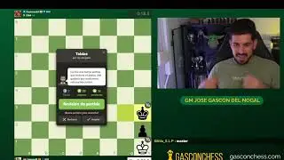 Two Blitz Games against GM Jose Gascon Del Nogal
