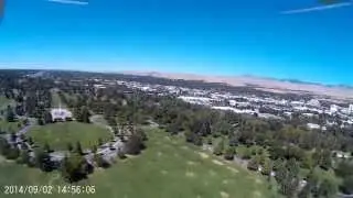 Quanum nova cx-20 quadcopter gopro flying downtown Boise Ann Morrison park