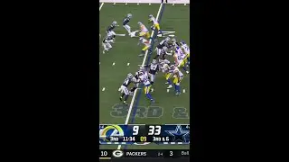 Ben Skowronek with the Touchdown for the Rams