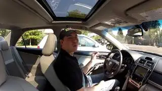 Реальные видео: обзор гибридного привода и образа жизни Toyota Camry 2012 года