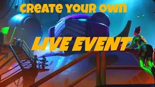 Create your own LIVE event or ANIMATION in Fortnite Creative (moving objects)