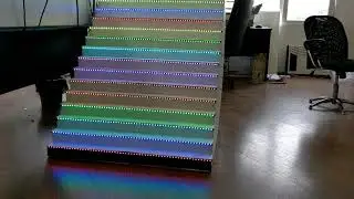 LED stairs RGB controller using WS2812B/Controler iluminat Inteliget Scari LED RGB cu banda WS2812B