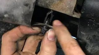 plastic bumper push pins REPLACING with new ones (fragile)