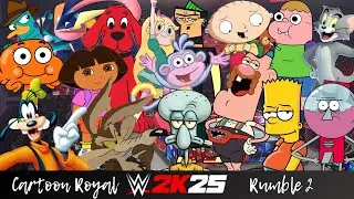 Я просто в восторге от этих мультяшных «Королевских битв»! (WWE 2k25 S3 E20)