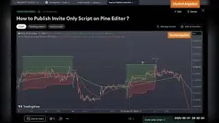 How to Publish Invite  Only Scripts on Pine Editor in Trading View ?