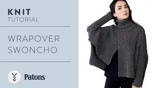 Knit Sweater Tutorial: Make A Wrapover Swoncho