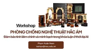Ph&ograve;ng chống nghệ thuật hắc &aacute;m: Đảm bảo t&iacute;nh li&ecirc;m ch&iacute;nh v&agrave; minh bạch trong kh&oacute;a luận ở thời đại AI