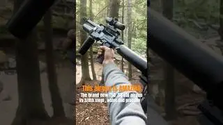 BINTAC T50 airgun .50 caliber VS 3/8th steel , water and empty propane
