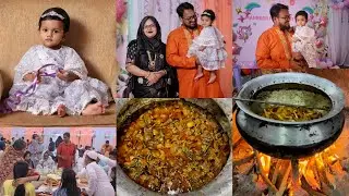 আমাদের মেয়ের প্রথম জন্মদিন 🎂 দেখতে দেখতে পার হয়ে গেল একটা বছর ❤️
